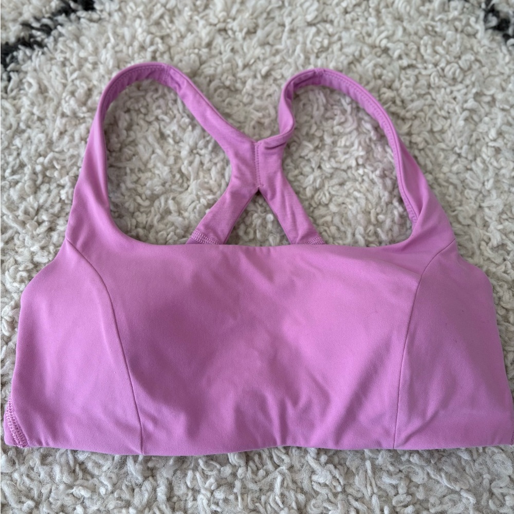 Lululemon Pink Sports Bra